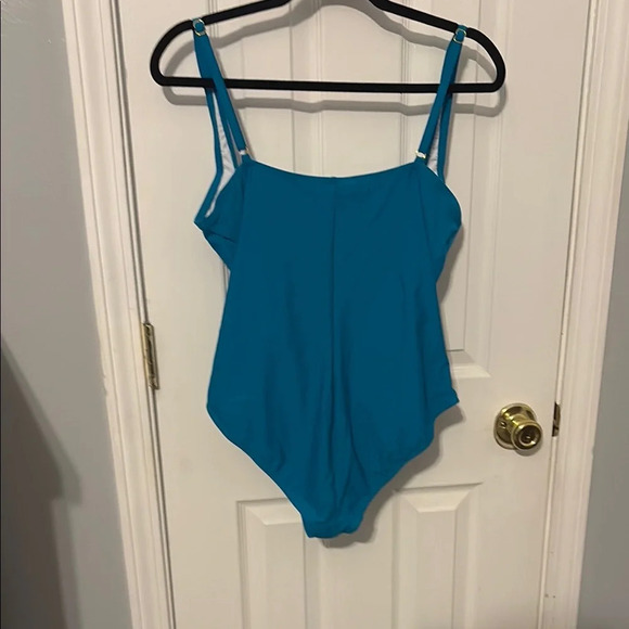 Blue One-Piece Swimsuit - Picture 3 of 3